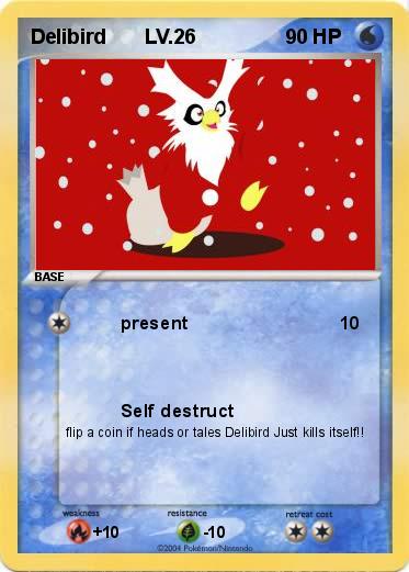 Pokemon Delibird       LV.26