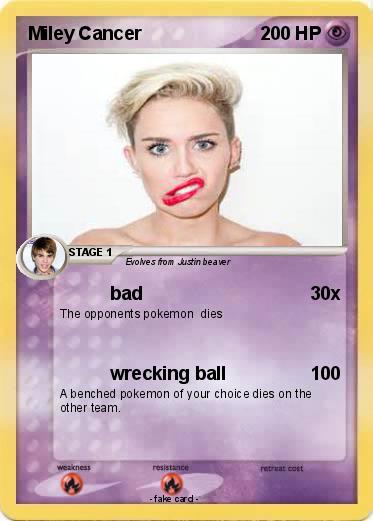 Pokemon Miley Cancer