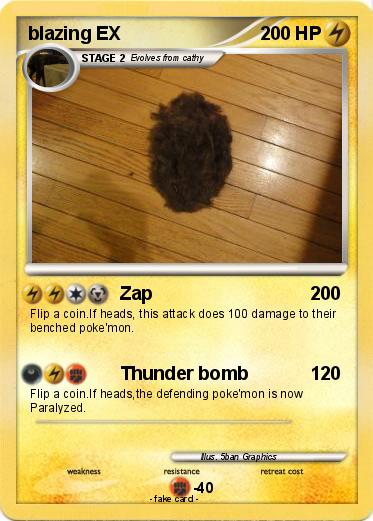 Pokemon blazing EX