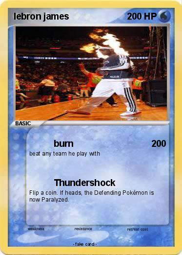 Pokemon lebron james