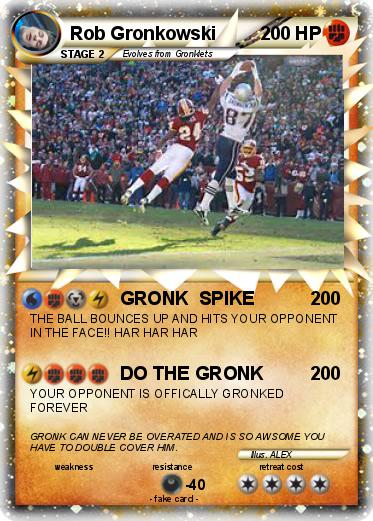 Pokemon Rob Gronkowski