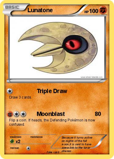 Pokemon Lunatone