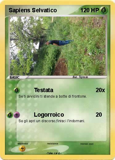 Pokemon Sapiens Selvatico