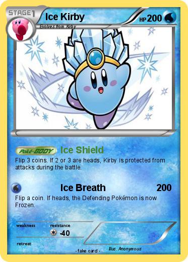 Pokemon Ice Kirby