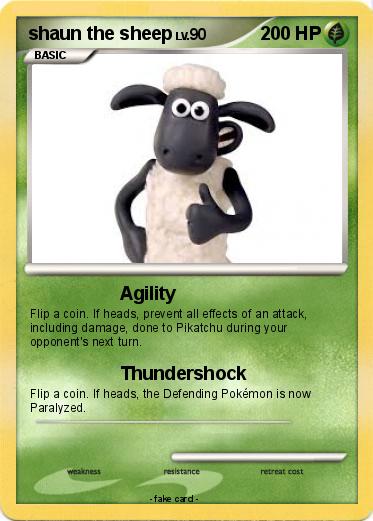 Pokemon shaun the sheep