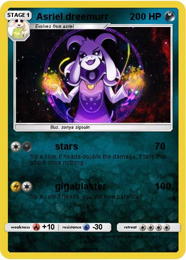 Pokemon Asriel dreemurr