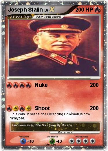Pokemon Joseph Stalin