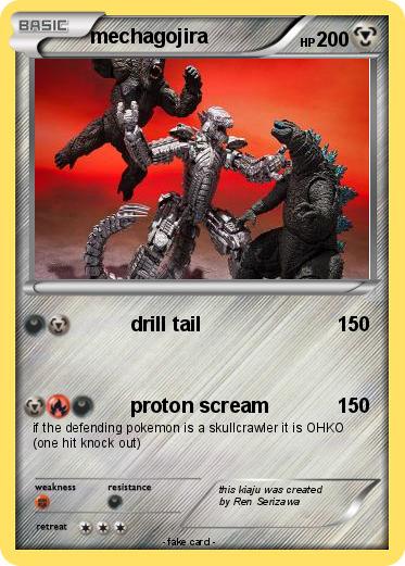 Pokemon mechagojira