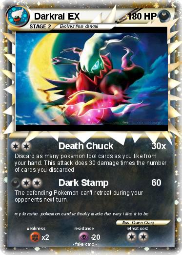 Pokemon Darkrai EX