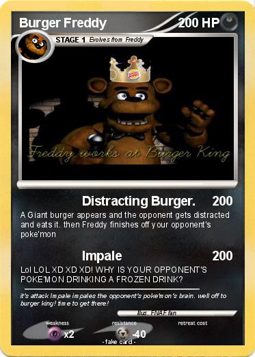 Pokemon Burger Freddy