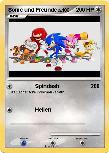 Pokemon Sonic und Freunde
