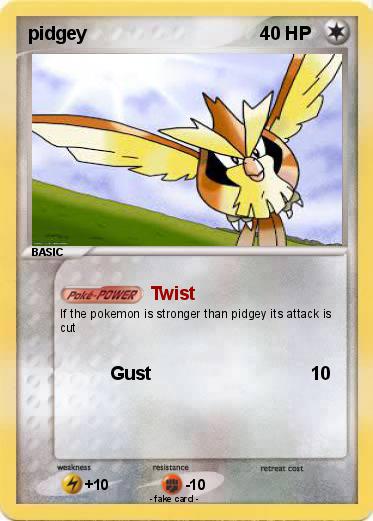 Pokemon pidgey