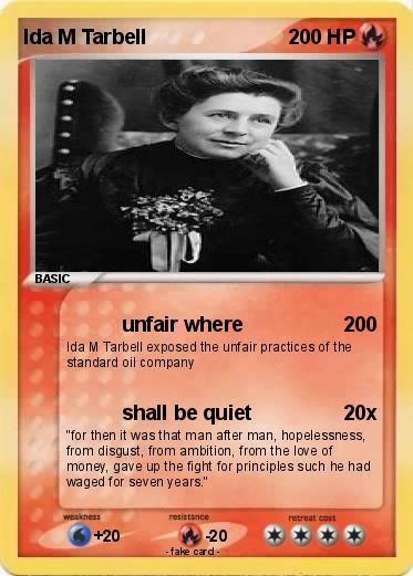 Pokemon Ida M Tarbell