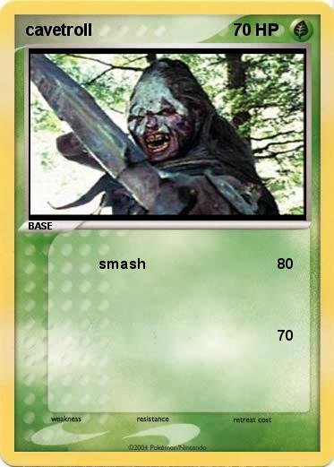 Pokemon cavetroll
