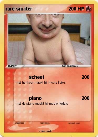 Pokemon rare snuiter