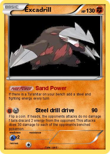 Pokemon Excadrill