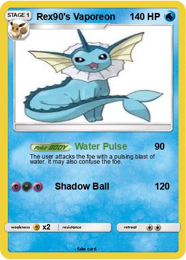 Pokemon Rex90's Vaporeon