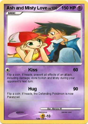 Pokemon Ash and Misty Love