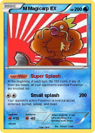 Pokemon M Magicarp EX