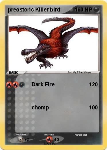 Pokemon preostoric Killer bird