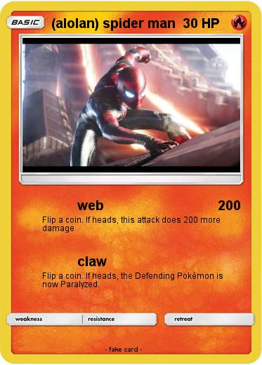 Pokemon (alolan) spider man