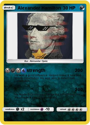 Pokemon Alexander Hamilton