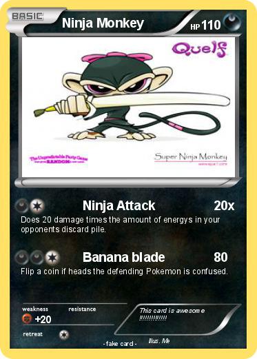 Pokemon Ninja Monkey