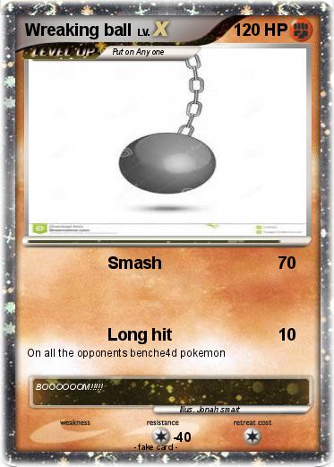 Pokemon Wreaking ball