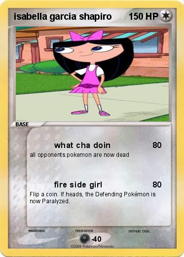 Pokemon isabella garcia shapiro