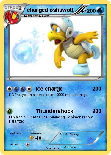 Pokemon charged oshawott
