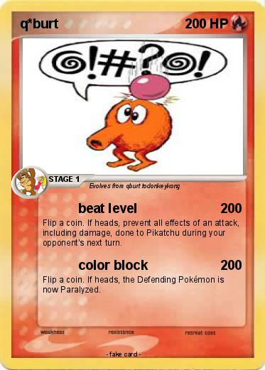 Pokemon q*burt