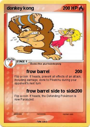 Pokemon donkey kong