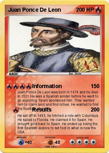 Pokemon Juan Ponce De Leon