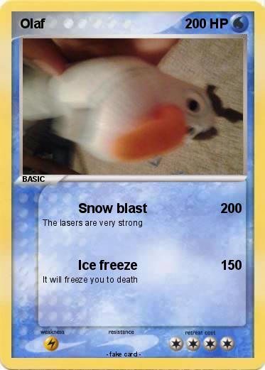 Pokemon Olaf
