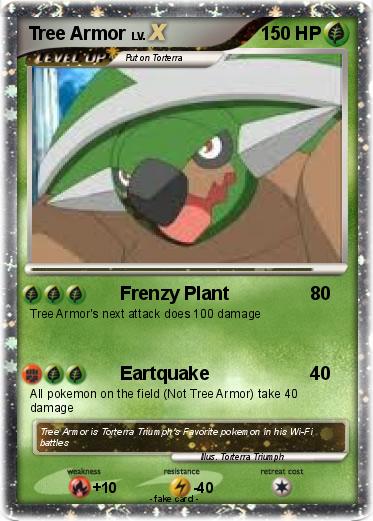 Pokemon Tree Armor