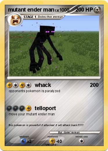 Pokemon mutant ender man