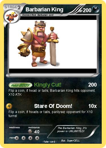 Pokemon Barbarian King