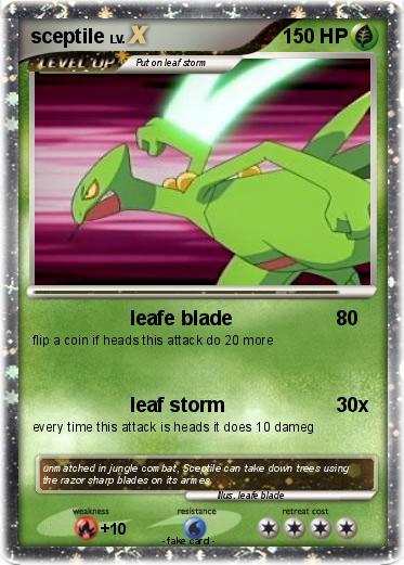 Pokemon sceptile