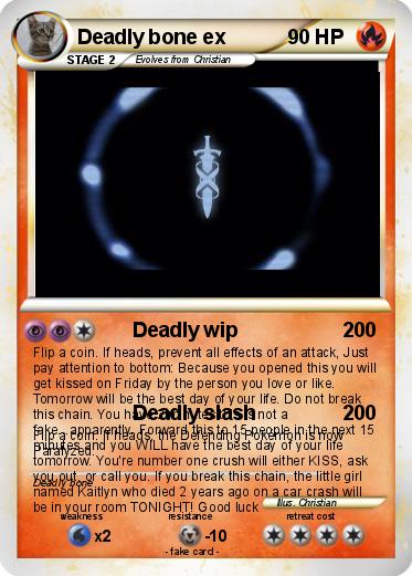 Pokemon Deadly bone ex