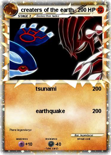 Pokemon creaters of the earth