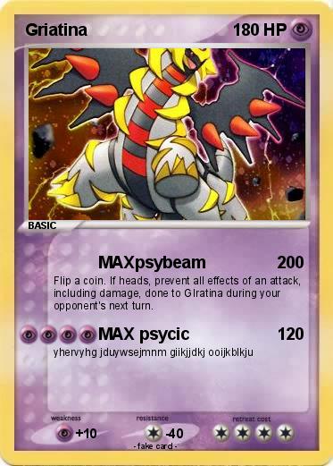 Pokemon Griatina