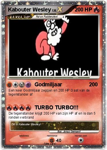 Pokemon Kabouter Wesley