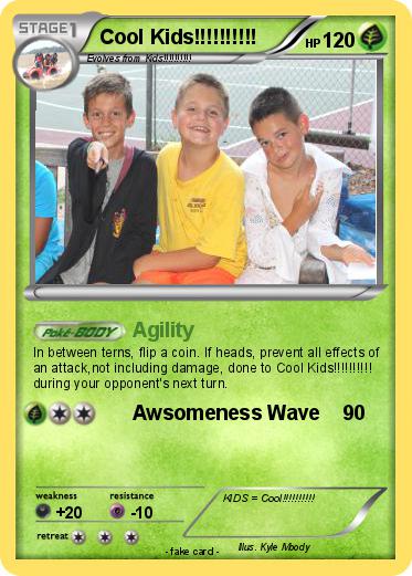 Pokemon Cool Kids!!!!!!!!!!
