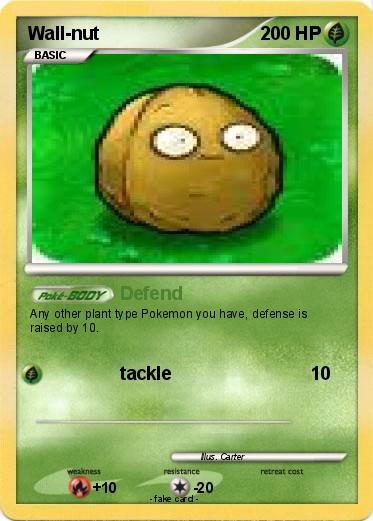 Pokemon Wall-nut
