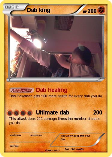 Pokemon Dab king