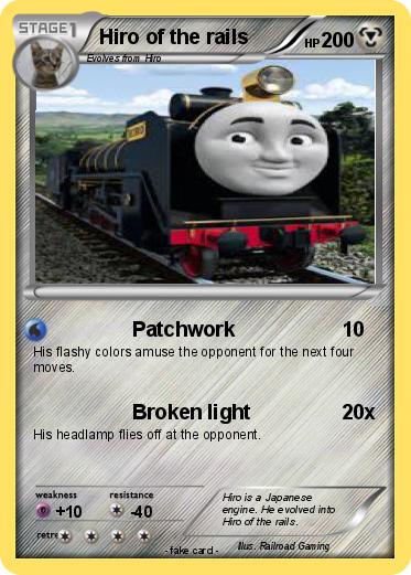 Pokemon Hiro of the rails