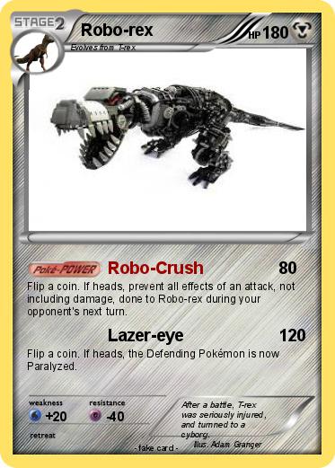 Pokemon Robo-rex