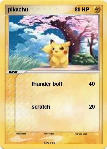 Pokemon pikachu