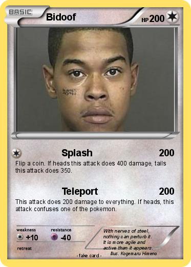 Pokemon Bidoof