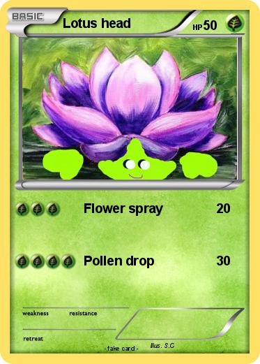 Pokemon Lotus head